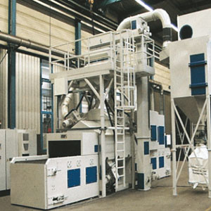 平履带式抛丸机